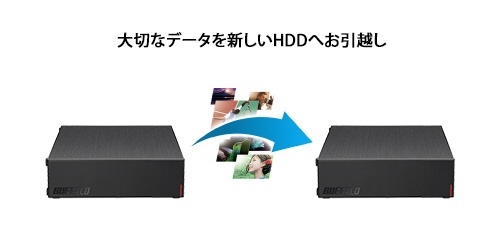 HD-LE2U3-BA 外付けHDD ブラック [据え置き型 /2TB] BUFFALO