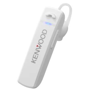 ヘッドセット ホワイト KH-M300-W [ワイヤレス（Bluetooth） /片耳 /イヤフックタイプ]