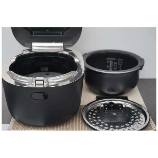 炊飯器 PLAINLY ブラック系 KS-HF10B-B [5.5合 /IH]