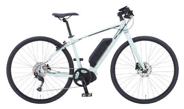 【店舗のみ販売】 【eバイク】700×38C 電動アシスト自転車 クロスバイク CRUISE 5080 クルーズ 5080  E-BIKE(ハーフマットホワイト/9段変速/フレームサイズ：490mm)VCR50490 【キャンセル・返品不可】