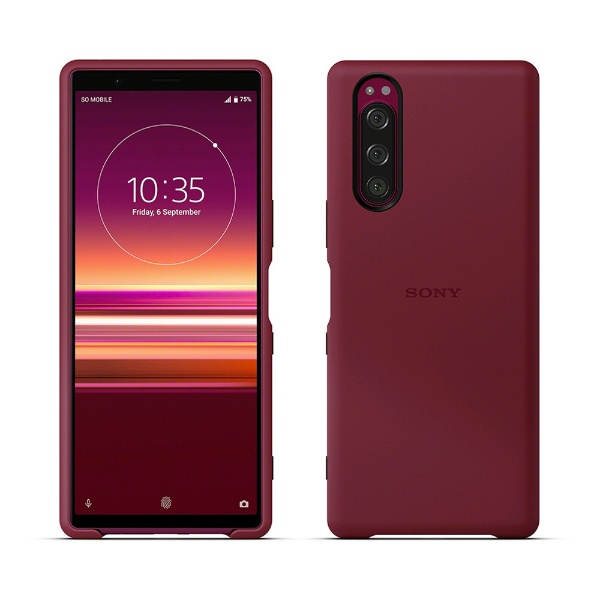 xperia 5 カバー 純正 コレクション