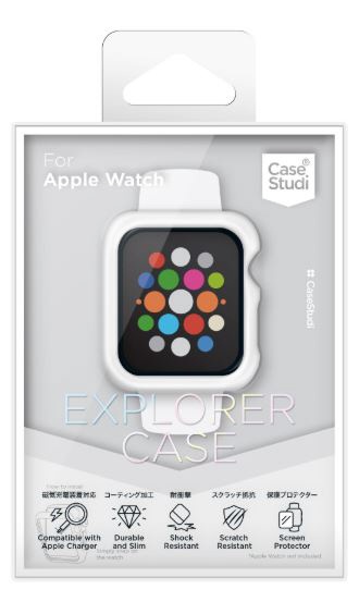 AppleWatch 44mm Series4ˡSeries5 CaseStudi Explorer Cas Pearl White CSWTEX44PWH ѡۥ磻