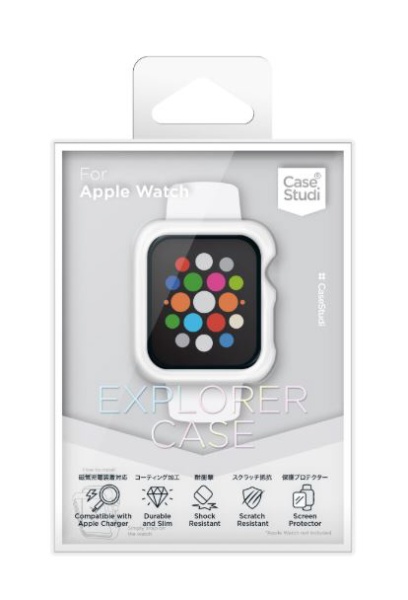AppleWatch 40mm Series4ˡSeries5 CaseStudi Explorer Cas Pearl White CSWTEX40PWH ѡۥ磻