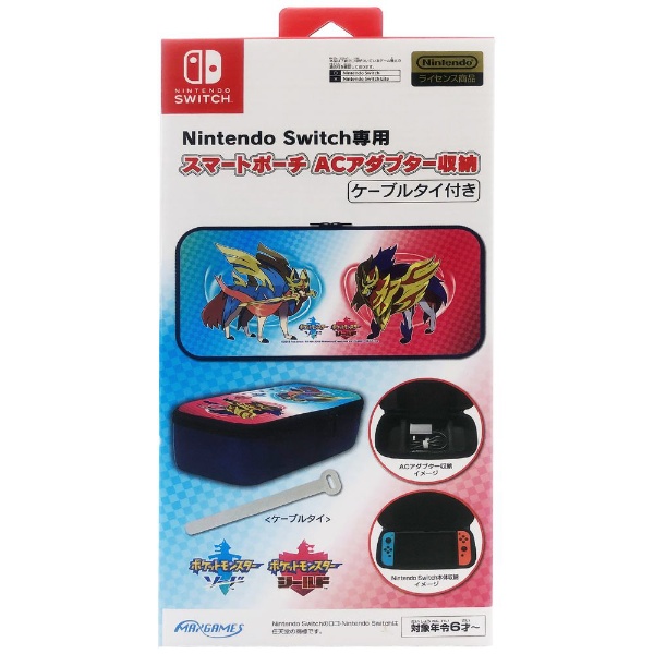 Nintendo Switch専用 スマートポーチ ACアダプター収納 伝説のポケモン 新作製品、世界最高品質人気! 新作多数 Switch HACP-06DP