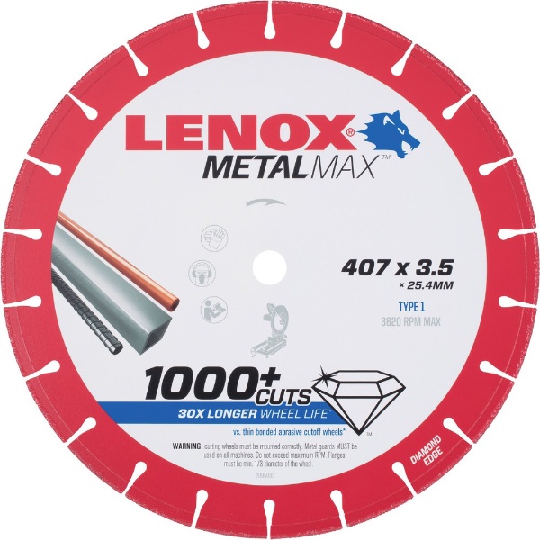 ＬＥＮＯＸ メタルマックス ４０５ｍｍ 2005033 LENOX｜レノックス