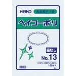 ＨＥＩＫＯ ポリ規格袋 ヘイコーポリ ０３ Ｎｏ．１３ 紐なし 006611301 シモジマ｜SHIMOJIMA 通販 | ビックカメラ.com