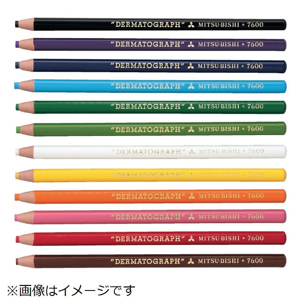【新品】(まとめ) ダーマト鉛筆 K7600.8 水 12本入 【×2セット】