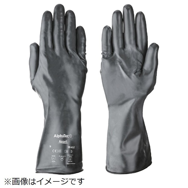 アンセル 耐薬品手袋 アルファテック ３８－６１２ Ｍサイズ 38-612-8 アンセル｜Ansell 通販