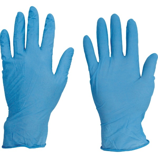使い捨て 手袋 Ｍサイズ 100枚入 ブルー