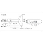 ＴＲＵＳＣＯ ハンドパレットトラック １．５ｔ用 Ｌ８５０ＸＷ５２０ 軽量型 THPT15-85-52S トラスコ中山｜TRUSCO NAKAYAMA  通販