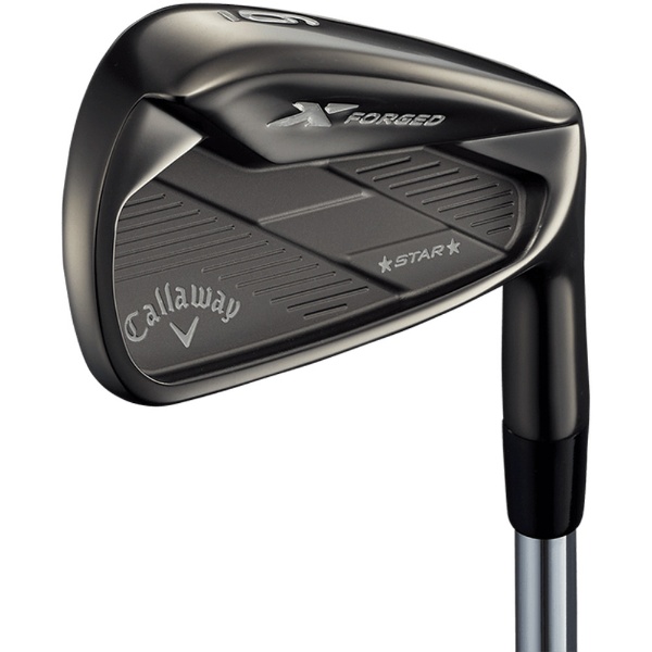 アイアン 6本セット X FORGED STAR アイアン スモークバージョン #5～9、PW《N.S.PRO MODUS3 Tour 105  シャフト》S 【有楽町店限定取扱商品】