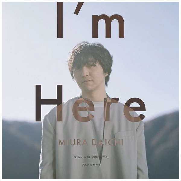 三浦大知/ I'm Here（Blu-ray Disc付） 【CD】 エイベックス ...