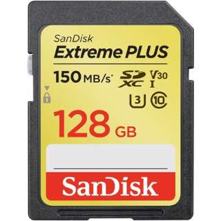 SDXCカード Extreme PLUS（エクストリーム プラス） SDSDXW5-128G-JBJCP [Class10 /128GB]