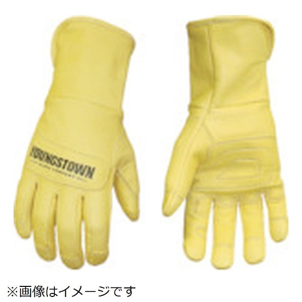 ＹＯＵＮＧＳＴ　革手袋　ＦＲウォータープルーフレザー　ケブラー（Ｒ）　Ｍ 11-3285-60-M - 2