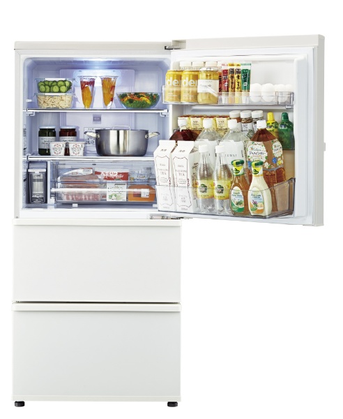 AQR-SV24J-W 冷蔵庫 SVシリーズ ミルク [3ドア /右開きタイプ /238L] 【お届け地域限定商品】