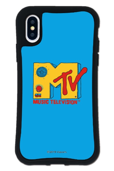 iPhoneX/XS WAYLLY-MK  MTVꥸʥ å ɥå MTV  ֥롼 mkmtvo-set-x-bl