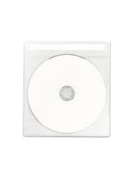 DVD/CD対応 インデックス付 不織布ケース 両面 100枚入 EIFCW100WH 
