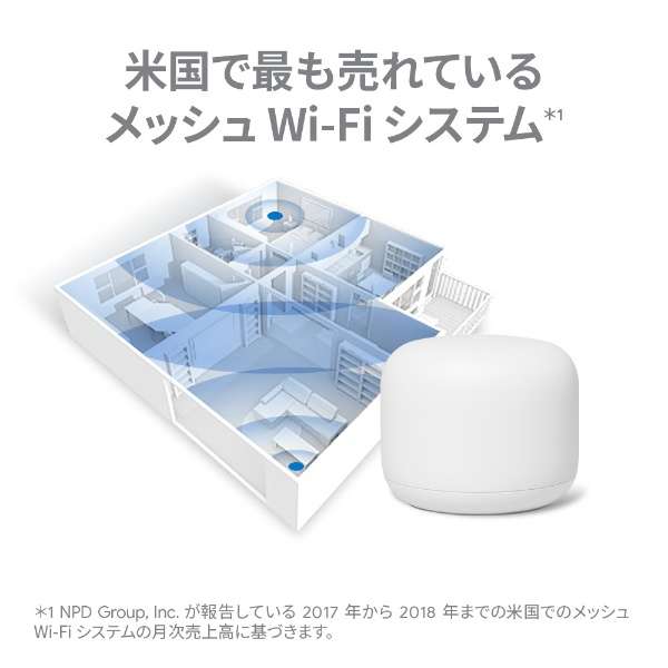 wifi[^[ GoogleNestWifi Xm[ GA00595-JP [Wi-Fi 5(ac)]_4