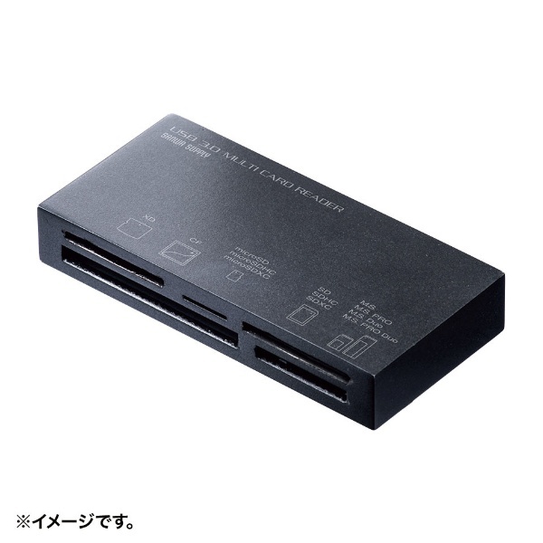 ADR-3ML50BK USB3.1 マルチカードリーダー ブラック サンワサプライ｜SANWA SUPPLY 通販 | ビックカメラ.com