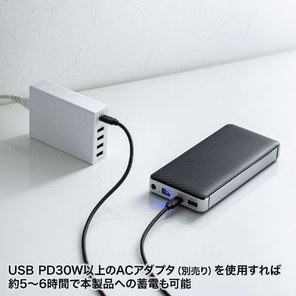 USB oCobe[ BTL-RDC15 [obe[eʁF 11.1V/6400mAhi71.04Whj /USB Power DeliveryΉ /2|[g] yïׁAOsǂɂԕiEsz_7