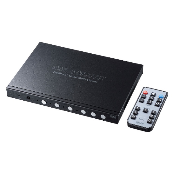 ビックカメラ.com - 4入力1出力HDMI画面分割切替器（4K対応） SW-UHD41MTV