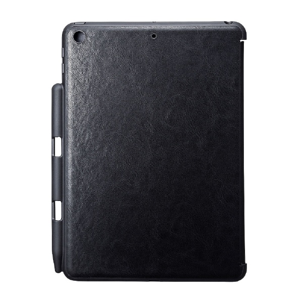 サンワサプライ iPad 10.2インチ Apple Pencil収納ポケット付きケース ブラック PDA-IPAD1614BK /l