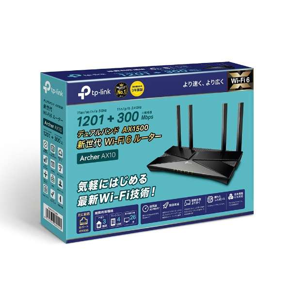 wifi[^[ 1201+300Mbps AX1500 ArcherAX10 [Wi-Fi 6(ax)]_7