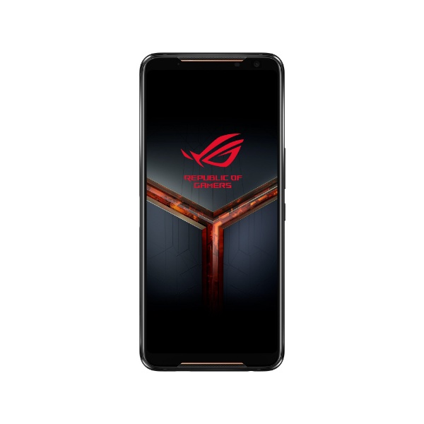 ASUS ROG Phone II マットブラック「ZS660KLBK1TR12」Snapdragon 855 Plus  6.59型・メモリ/ストレージ： 12GB/1TB nanoSIMx2 DSDV対応 ドコモ/au/ソフトバンク/Y!mobileSIM対応  ゲーミングSIMフリースマートフォン