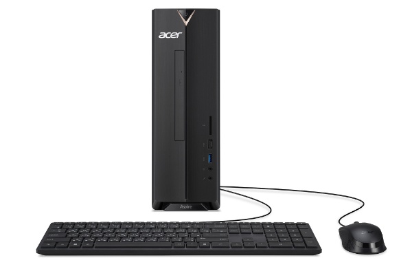 XC-886-F54F/F デスクトップパソコン Aspire X ブラック [モニター無し /intel Core i5 /メモリ：4GB  /HDD：1TB /2019年12月モデル]
