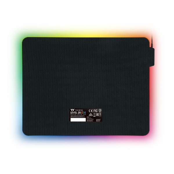 GMP-LVT-RGBHMS-01 Q[~O}EXpbh [3702904mm] TT PREMIUM GAMING LEVEL 20 RGB Mousepad Hard Medium RGB_3