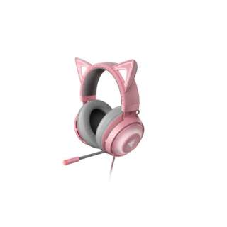Rz04 R3m1 ゲーミングヘッドセット Kraken Kitty Quartz Pink Usb 両耳 ヘッドバンドタイプ Razer レイザー 通販 ビックカメラ Com