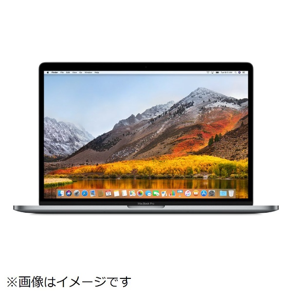 MacBookPro 15インチ Touch Bar搭載 USキーボード カスタマイズモデル[2018年/SSD 256GB/メモリ  16GB/2.2GHz6コア Core i7]スペースグレイ MR932JA/A