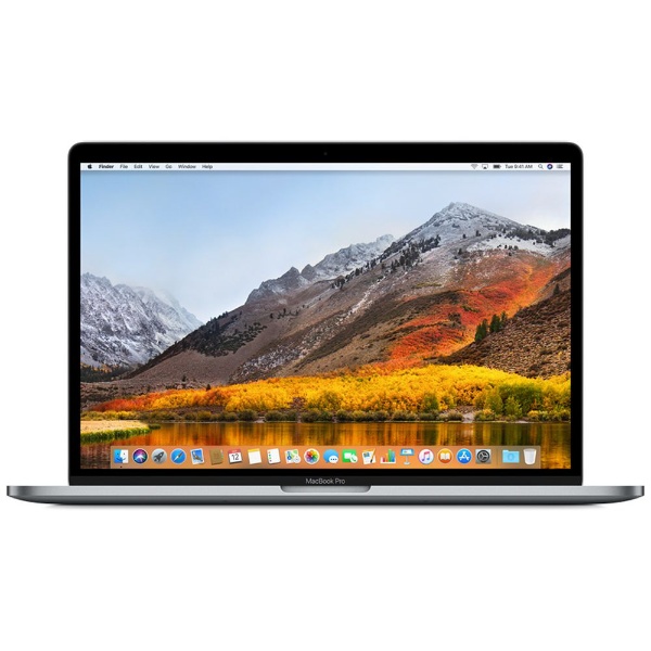 MacBookPro 15インチ Touch Bar搭載 カスタマイズモデル[2018年/SSD 1TB/メモリ 32GB/2.9GHz Core  i9]スペースグレイ MR952J/A