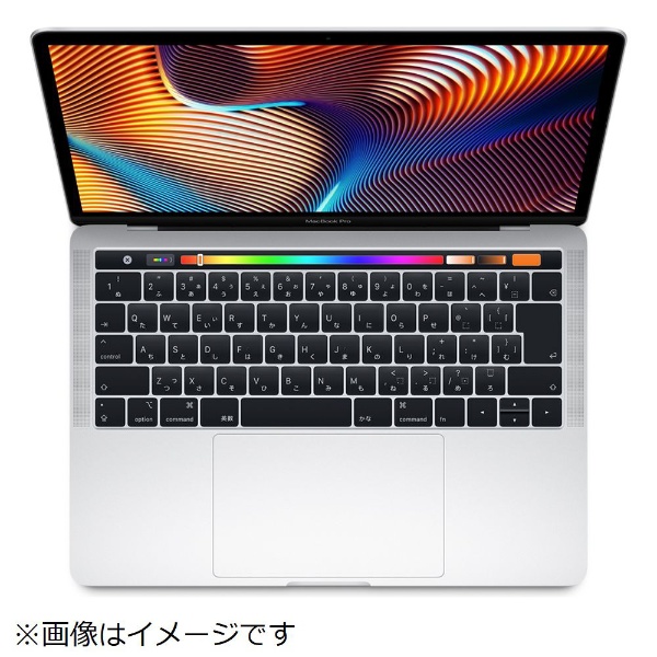 MacBookPro 13インチ Touch Bar搭載 USキーボード カスタマイズモデル[2018年/SSD 256GB/メモリ  8GB/2.3GHzクアッドコア Core i5]シルバー MR9U2JA/A