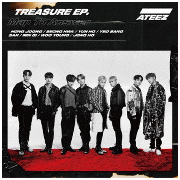 ATEEZ/ TREASURE EP Map To Answer Type-A