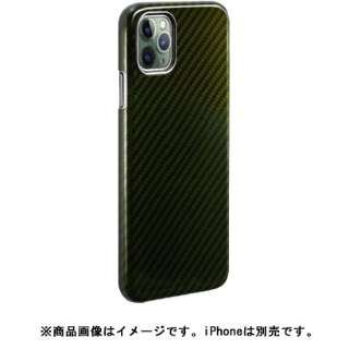 MonCarbon HOVERKOAT iPhone11Pro フルカーボンケース HKXI01EG グリーン