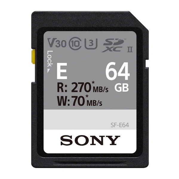 ソニー SONY SDXC メモリーカード 128GB SF-M128T Class10 UHS-II対応 タフ仕様 - 1