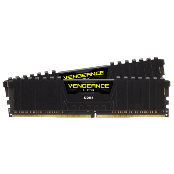 ◇限定Special Price 増設メモリ VENGEANCE LPX 3000MHz C16 CMK64GX4M2D3000C16 32GB DDR4 供え DIMM ブラック 2枚