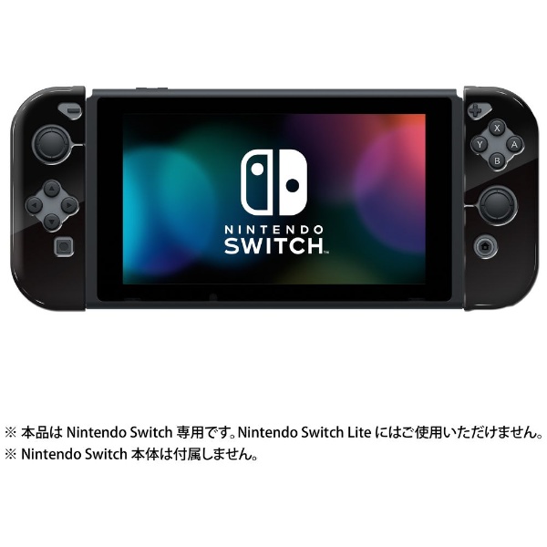 Joy-Con TPU COVER for Nintendo Switch irodori ブラック NJT-001-1