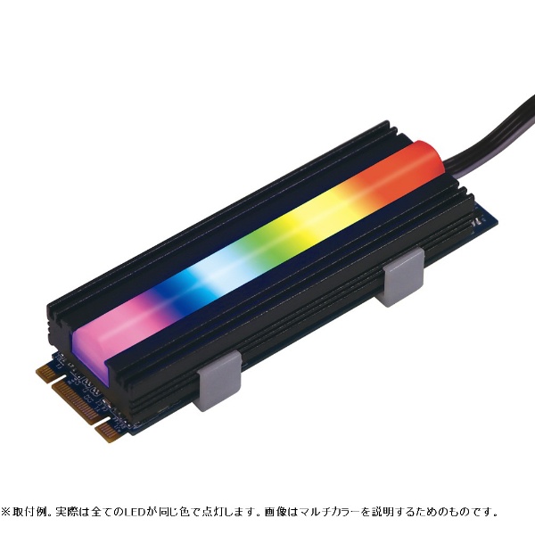 RGB LED M.2 SSDѥҡȥ BA-HM01RGB ֥å