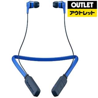 [奥特莱斯商品] bluetooth入耳式耳机[支持遥控·麦克风的/无线(颈带)/Bluetooth]INKDWIRELESSROYALBLUE皇家蓝色[生产完毕物品]