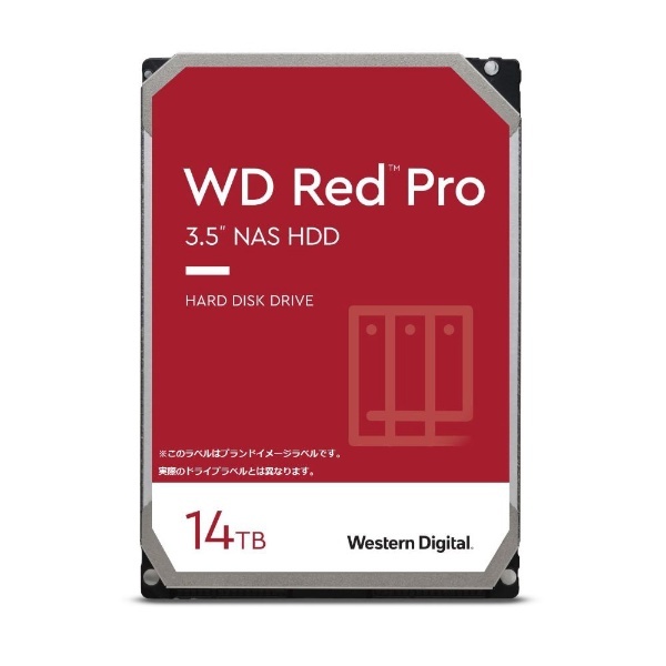 内蔵HDD SATA接続 WD Red Pro(NAS) WD141KFGX [14TB /3.5インチ] WESTERN DIGITAL｜ウェスタン  デジタル 通販