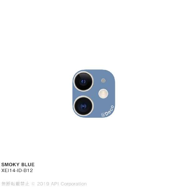 is Deco SMOKY BLUE for iPhone 11 EYLE u[ XEI14-ID-B12 yïׁAOsǂɂԕiEsz_2