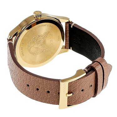 【最安値特価】グッチ GUCCI 腕時計 レディース YA1264063 クォーツ ライトブラウン 女性用