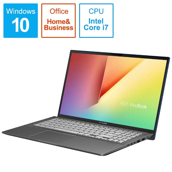 新品 ASUS 第10世代Core i7 VivoBook S15 ガンメタルCPUCPU名 ...表示機能ディスプレイ