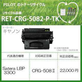 RET-CRG5082-P-TK TCNgi[ Lm CRG-508II݊ ubN