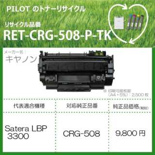 RET-CRG508-P-TK TCNgi[ Lm CRG-508݊ ubN