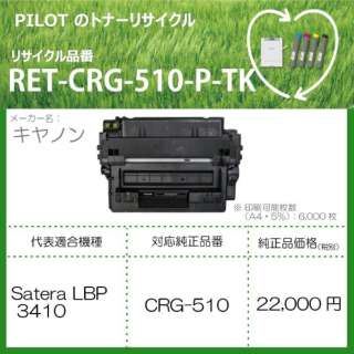RET-CRG510-P-TK TCNgi[ Lm CRG-510݊ ubN