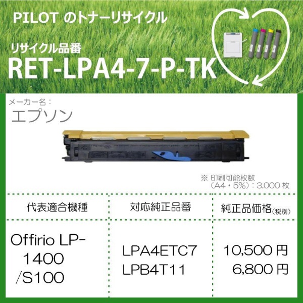 RET-LPA4-7-P-TK ꥵȥʡ ץ LPA4ETC7ߴ ֥å