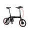折叠电动辅助自行车NEXT163 TRANSMOBILLY黑色AL_FDB163E_N[16英寸/3段变速][取消、退货不可]